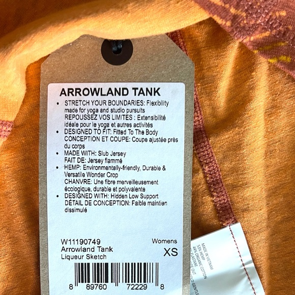 Prana Arrowland Tank Top in Liqueur Sketch - Picture 4 of 10